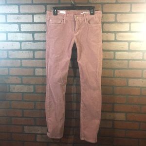 GAP Fig Purple Always Skinny Corduroys 28